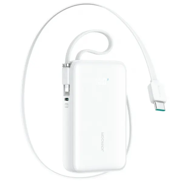 JOYROOM Baterie Externa Joyroom JR-PR2L, 10000mAh, 35W, QC + PD, 1 x Lightning - 1 x USB-C, Alba