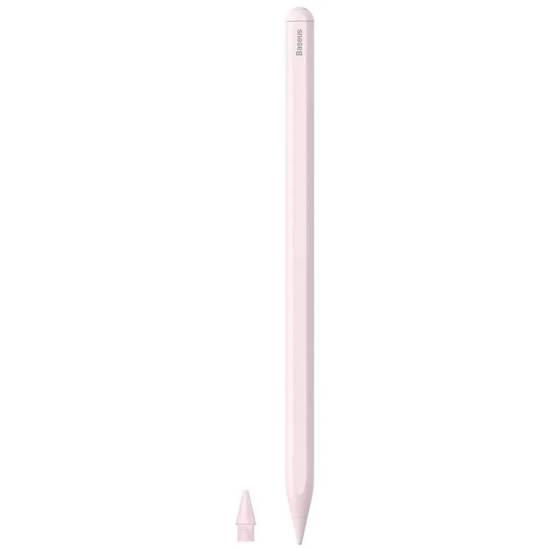BASEUS Stylus Pencil Baseus Smooth Writing 2, Scriere fluida, respinge palma si suporta inclinarea, Roz