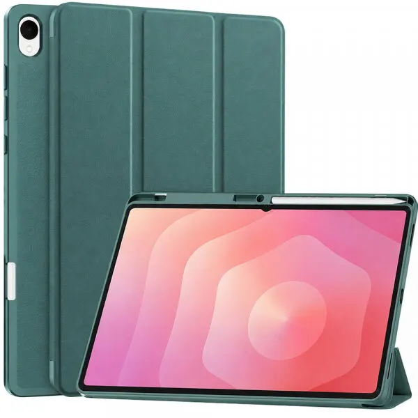 techsuit Husa pentru Samsung Galaxy Tab S12 Plus, Techsuit, Flex Trifold, Verde