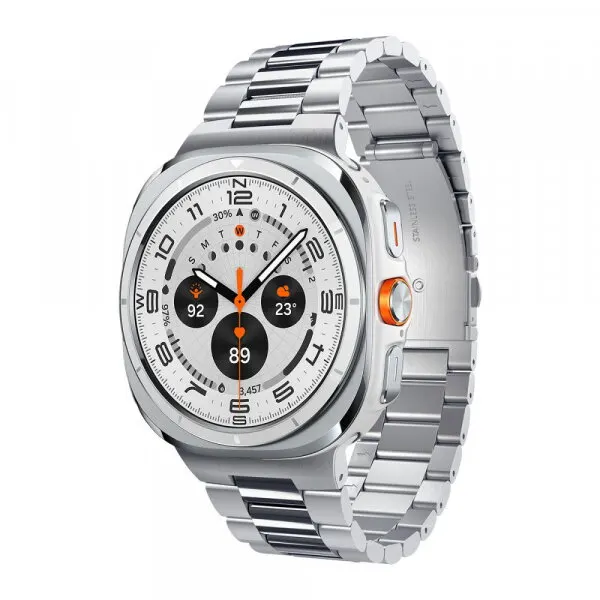 Spigen Curea Spigen Modern Fit pentru Samsung Galaxy Watch Ultra Series, Argintie AMP08823