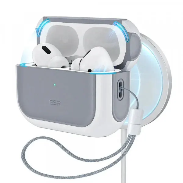 ESR Husa ESR Orbit Hybrid pentru Apple Airpods Pro 3, Alba