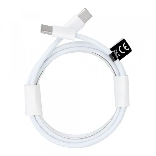 OEM Cablu Date si Incarcare USB-C - USB-C OEM HD26 Box, 30W, 2m, Alb