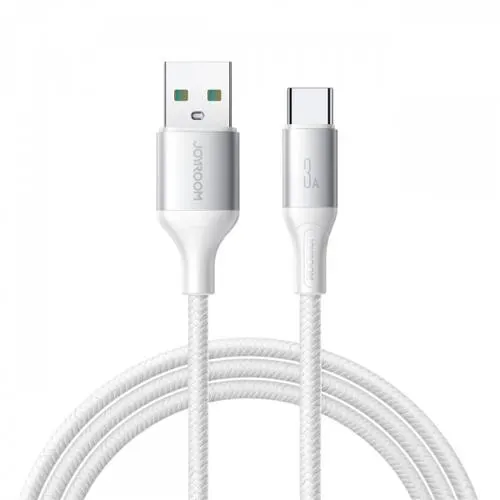 Cablu Date/Incarcare Joyroom S-A28 Flash, USB-A - USB-C, 30W, 2m (Alb)