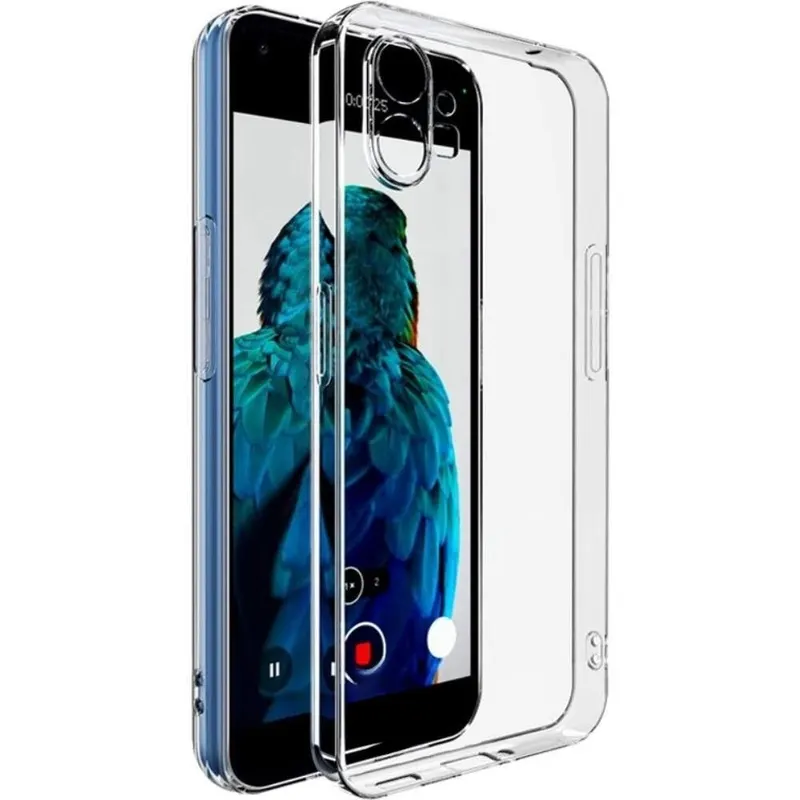 Husa Telefon, Flippy, Compatibila Nothing Phone 2, Carcasa TPU, Protectie Camere, 1.5 mm, Transparent