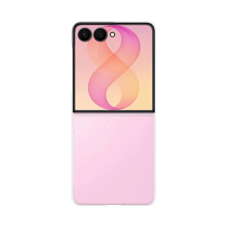 Samsung Husa Protectie Spate Samsung Clear Case EF-QF776CTEGWW pentru Galaxy Z Flip8, Transparent