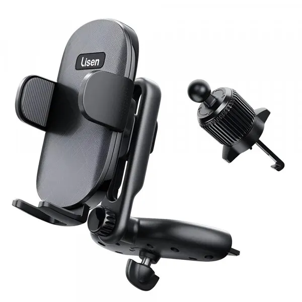Lisen Suport Auto Lisen 2in1, 4.7inch - 7.2inch, Negru YL0222040016