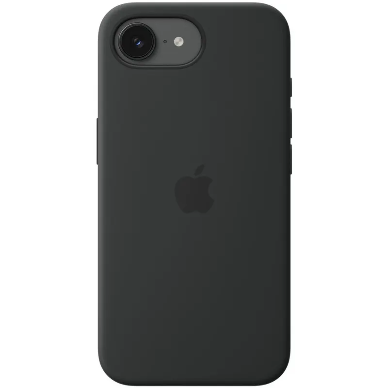Apple Husa de protectie Apple din silicon, MagSafe pentru iPhone 17e, Negru