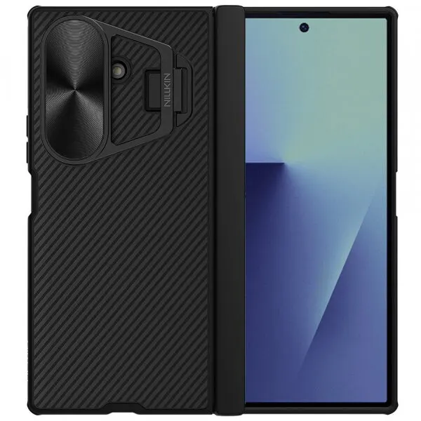 NILLKIN Husa pentru Samsung Galaxy Z Fold7 F966, Nillkin, CamShield Prop with Metal Lens Cover, Neagra