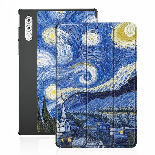 techsuit Husa pentru Lenovo Yoga Tab Plus, Techsuit, FoldPro Starry Night, Multicolor