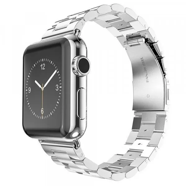 techsuit Curea Techsuit W036 pentru Apple Watch 49mm / 46mm / 45mm / 44mm / 42mm Series, Argintie