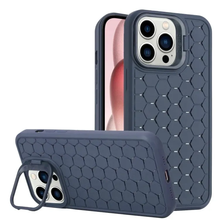 Husa de Protectie TPU, Flippy, pentru Apple iPhone 15 Pro Max, 3D Cube, cu Inel, Protectie Camera, Antisoc