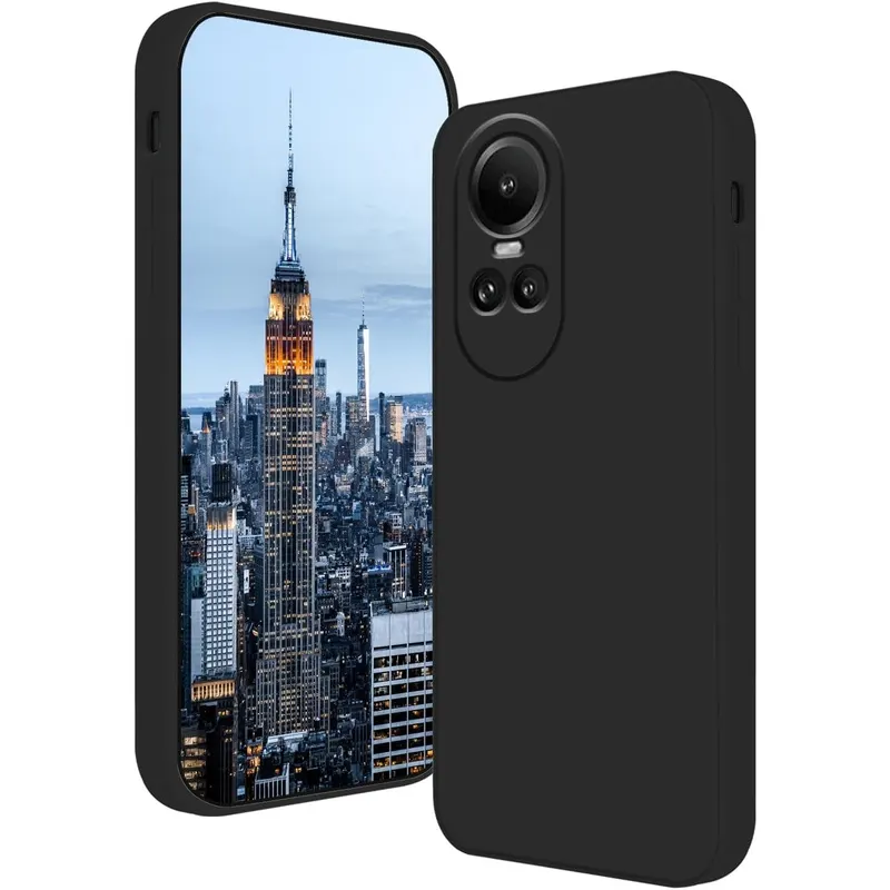 Husa de Protectie, Flippy, pentru Oppo Reno 10 Pro 5G, Liquid Silicone, cu Microfibra pe Interior, Protectie Antisoc
