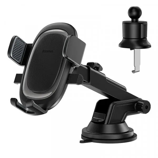 BASEUS Suport Auto Baseus UltraControl Pro Series, 5.4inch - 7.2inch, Negru C40351600113-00