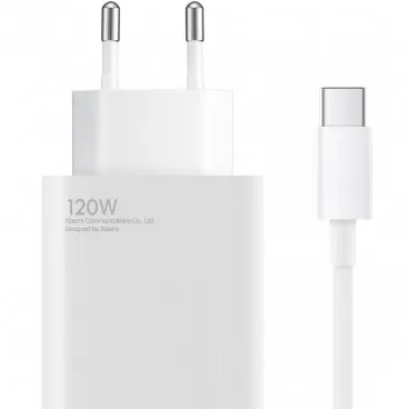 Xiaomi Incarcator retea cu cablu USB-C Xiaomi BHR9462EU, 120W, 6A, 1 x USB-A, Alb