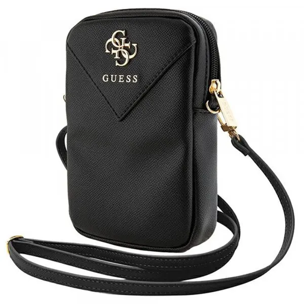 Guess Geanta Universala pentru Telefon, Guess, Triangle 4G, Neagra
