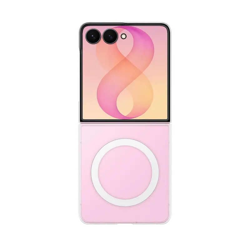 Samsung Husa Protectie Spate Samsung Clear Magnet EF-CF776CTEGWW penru Galaxy Z Flip8.Transparent