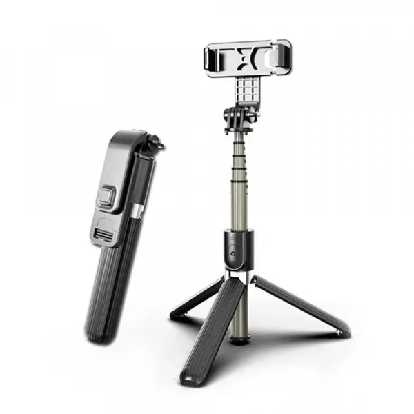 techsuit Selfie Stick Bluetooth Techsuit L03, Universal, Negru