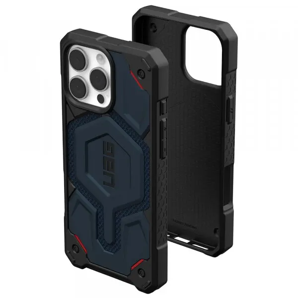 Urban Armor Gear Husa MagSafe pentru Apple iPhone 16 Pro Max, Urban Armor Gear, Monarch Pro Kevlar, Bleumarin