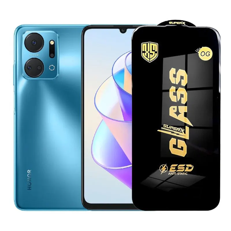 Flippy, Folie de Protectie pentru Honor X7a, Flippy, Sticla Securizata ESD, Margini Negre