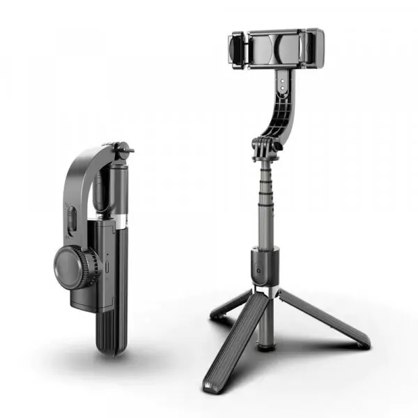 techsuit Selfie Stick Bluetooth Techsuit L08, Universal, Negru