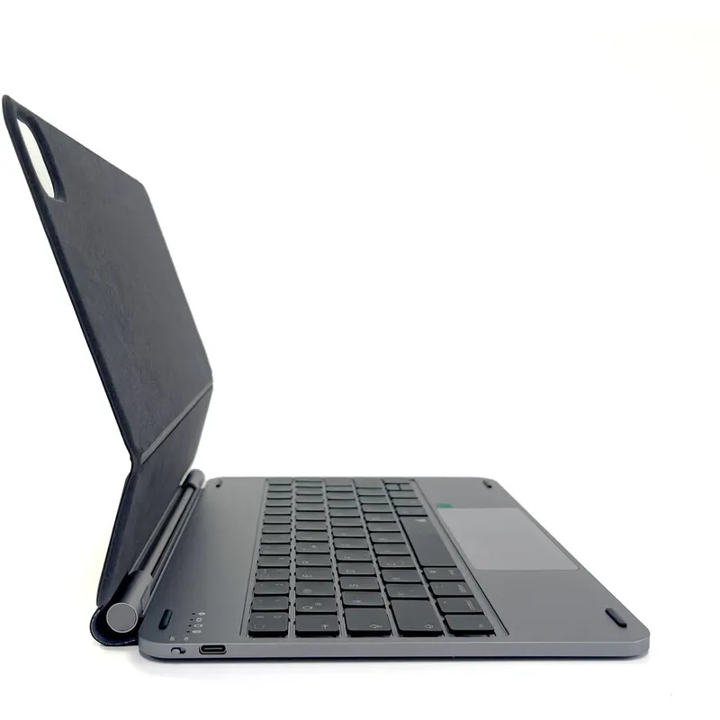 Dviced Tastatura Dviced Magnetic Aluminium Keyboard Case for iPad Air/Pro 11-inch, Bluetooth, Layout HU, Gri