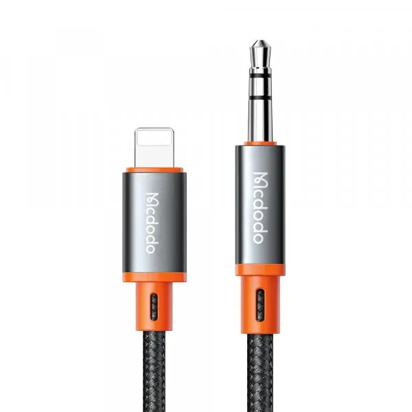 Mcdodo Cablu Audio Lightning - 3.5mm McDodo CA-0780 Castle, 1.2m, Negru