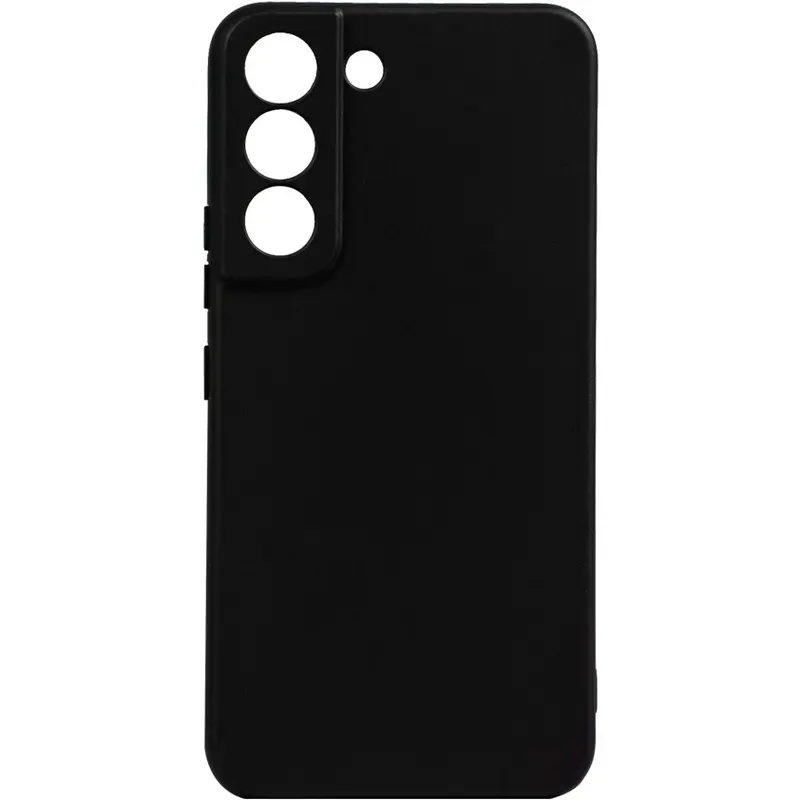 spacer Husa telefon Samsung Galaxy S22 Spacer, Grosime 1.5 mm, Material flexibil TPU, Negru, SPPC-SM-GX-S22-TPU