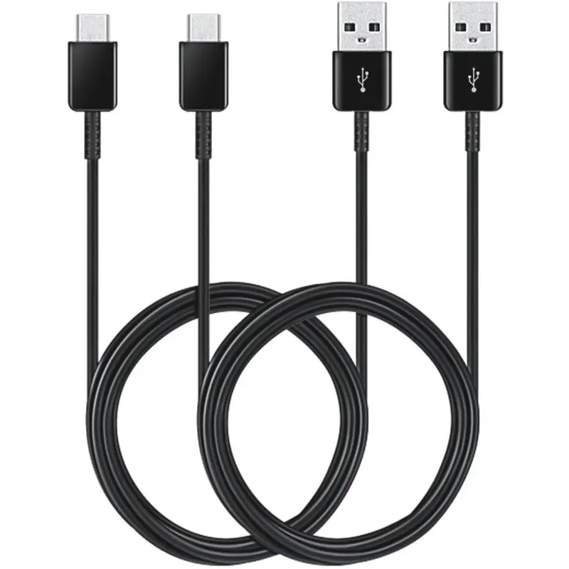 Samsung Samsung EP-DG930MBEGWW (set 2 bucati) USB Type C la USB 2.0, 1,5 m, negru
