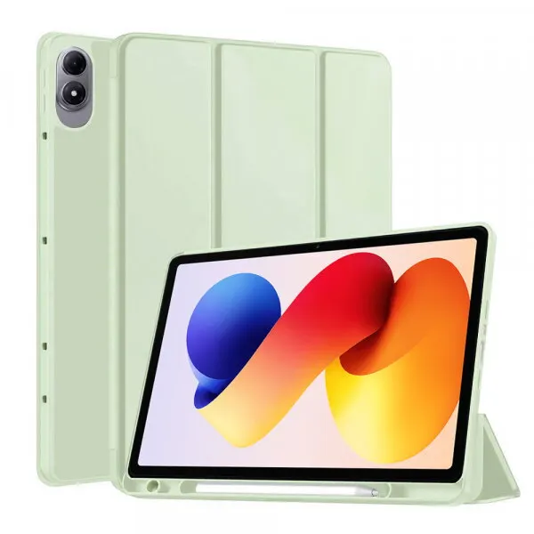 techsuit Husa pentru Xiaomi Redmi Pad 2 Pro, Techsuit, Flex Trifold, Verde Matcha