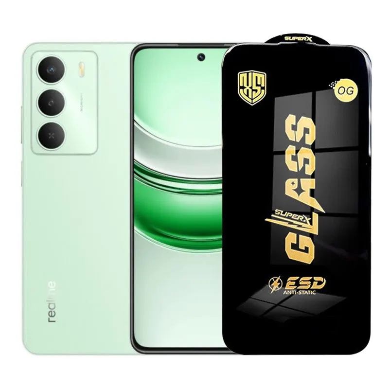 Flippy, Folie de Protectie pentru Realme C73, Flippy, Sticla Securizata ESD, Margini Negre