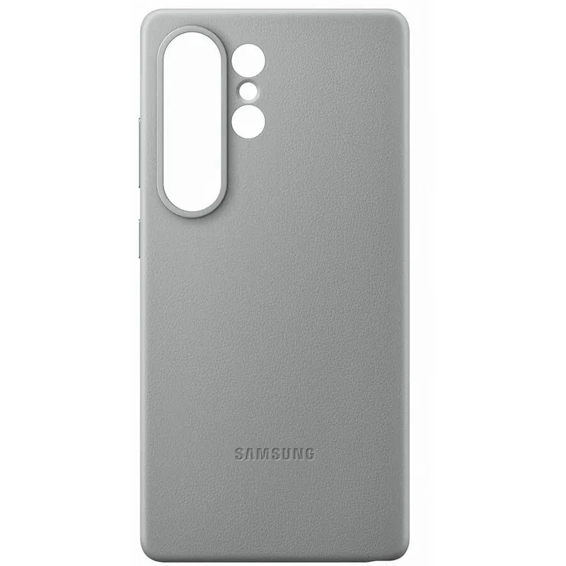 Samsung Husa Protectie Spate pentru telefon mobil Samsung Galaxy S25 Ultra (S938) EF-VS938PJEGWW, Kindsuit (Leather) Case, Gri