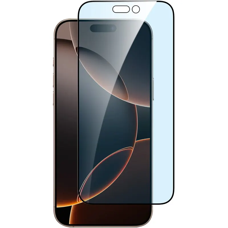 Dviced Dviced Anti-blue light tempered glass screen protector edge to edge for iPhone 16 Pro with applicator