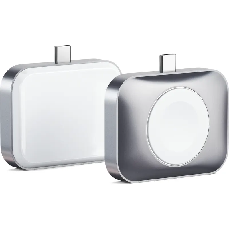 Satechi Satechi USB-C 2 in 1 Wireless charging dock for Apple watch and Airpods - Silver