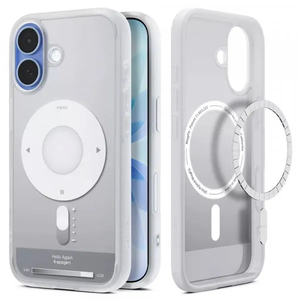 Spigen Husa MagSafe pentru Apple iPhone 17, Spigen, Ultra Hybrid Classic, Argintie ACS10389