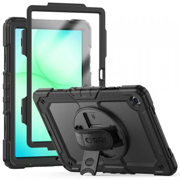 Tech-Protect Husa pentru Samsung Galaxy Tab A11+ / Tab A9+, Tech-Protect, Solid, Neagra
