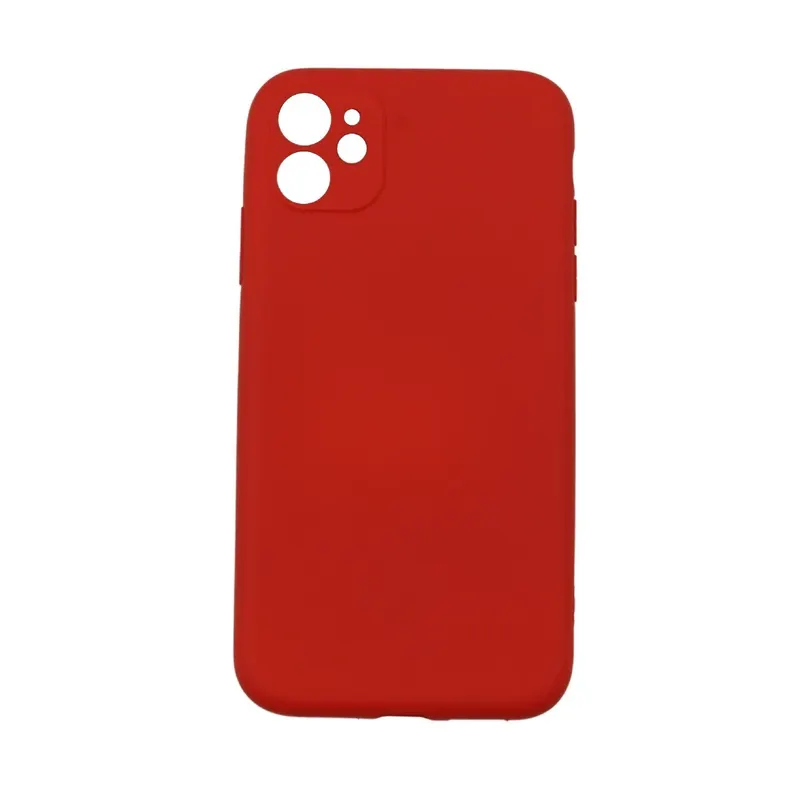 Flippy, Husa protectie, Flippy, compatibila cu Apple iPhone 12 Pro Liquid Silicone Rosu