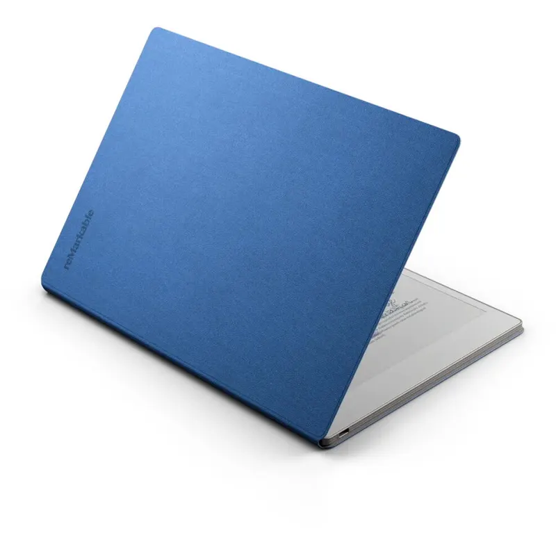 Remarkable Husa Book Cover reMarkable Book Folio pentru reMarkable Paper Pro, Weave, Cobalt-Albastru
