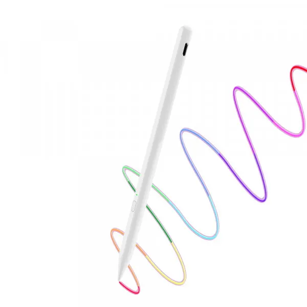 techsuit Touch Pen Techsuit AX10 pentru Apple iPad, Versiune Activ, Alb