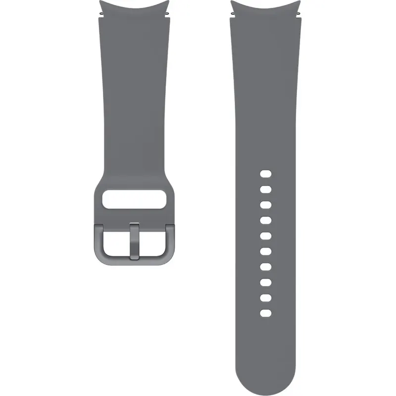 Samsung Curea Ceas Samsung Galaxy Watch4 / Galaxy Watch4 Classic / Galaxy Watch5 / Galaxy Watch5 Pro, Sport Band, M/L, 20mm, Gri ET-SFR87LJEGEU