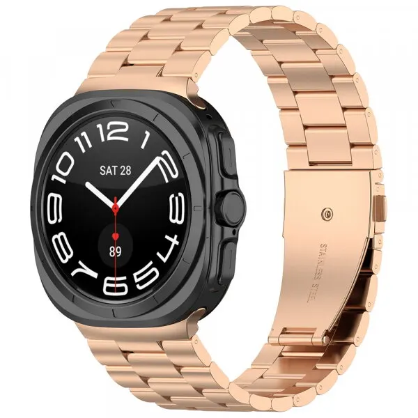 techsuit Curea Techsuit W010 pentru Samsung Galaxy Watch Ultra Series, Roz