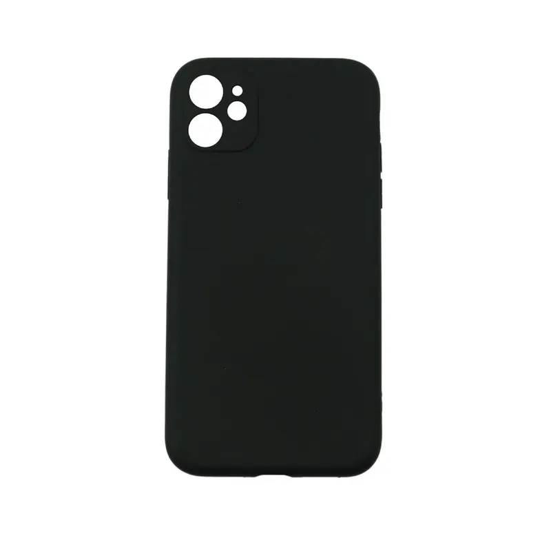 Flippy, Husa protectie, Flippy, compatibila cu Apple iPhone 12 Pro Liquid Silicone Negru