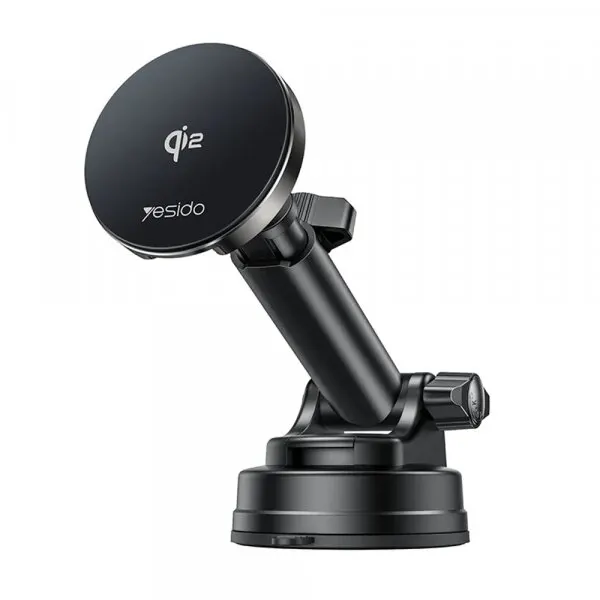 Yesido Incarcator Auto Wireless Yesido DS30, 15W, 1.67A, Negru