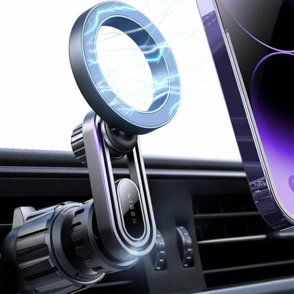 Lisen Suport Auto Magnetic Lisen, Universal, Negru YL0222100001