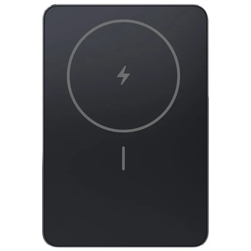 Xiaomi Acumulator extern Xiaomi Super Slim Magnetic BHR08PMGL, 5000 mAh, Wireless 15 W, 22.5 W USB Type-C, Negru