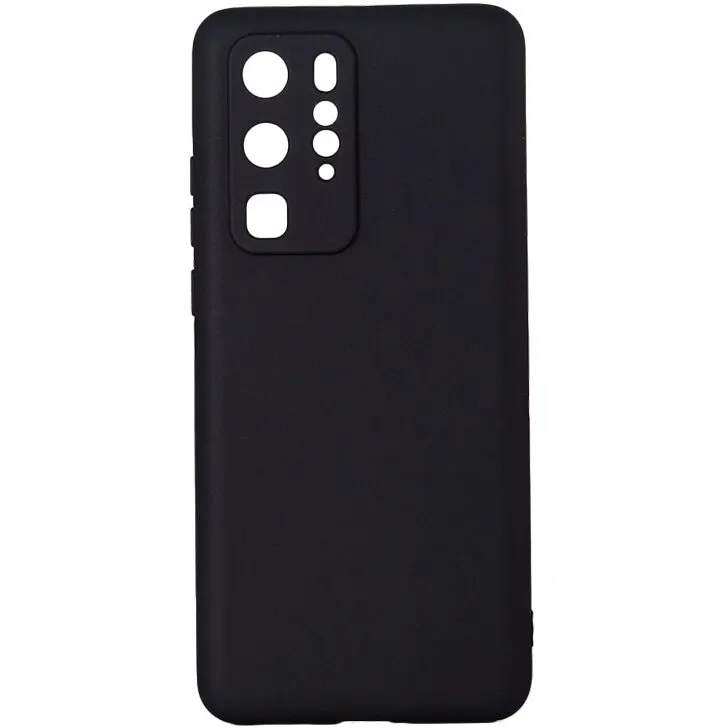 spacer Husa telefon Huawei P 40 Pro, Tip back cover, Material flexibil TPU, Negru, SPPC-HU-P-40P-TPU