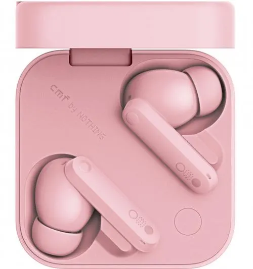 Casti True Wireless In-Ear CMF by Nothing Buds Pro 2, Bluetooth, TWS, ANC, MultiPoint, 6 Microfoane, Clear Voice 3.0, IP55 (Roz)