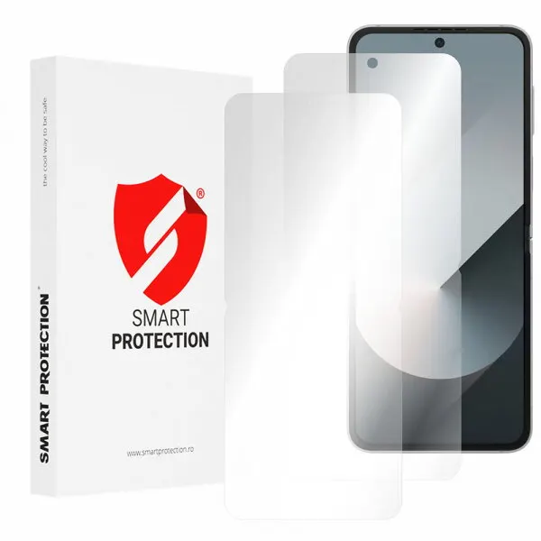 Smart Protection Folie de protectie Ecran Interior Smart Protection Premium Classic pentru Samsung Galaxy Z Flip6 F741, Plastic, Set 2 bucati