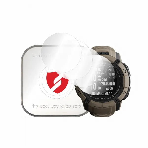 Smart Protection Folie Protectie Smart Protection Premium Classic pentru Garmin Instinct 2X Solar, Set 4 bucati, Plastic