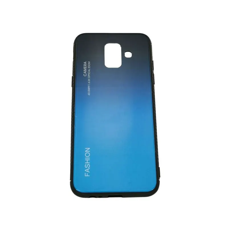 Samsung, Husa Samsung Galaxy A8 2018 Hybrid Back Degrade, Albastru