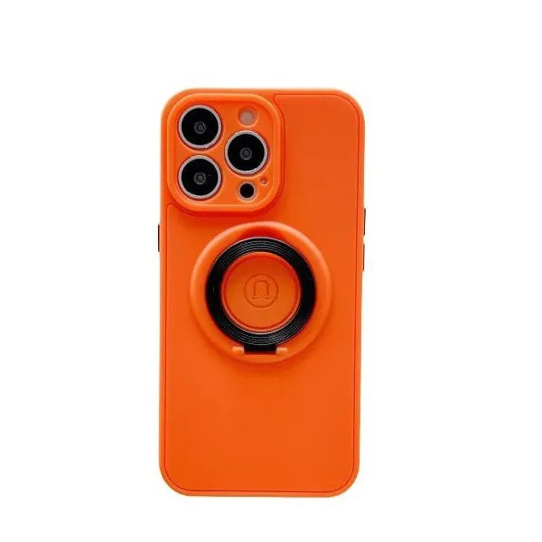 Flippy, Husa protectie Flippy compatibila cu Apple iPhone 13 Pro Mag Safe Silicone Portocaliu